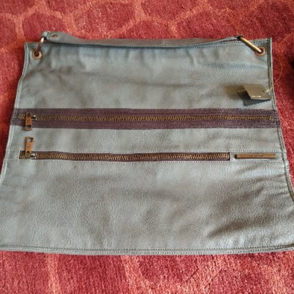 Black & Grey Matt & Nat courier bags